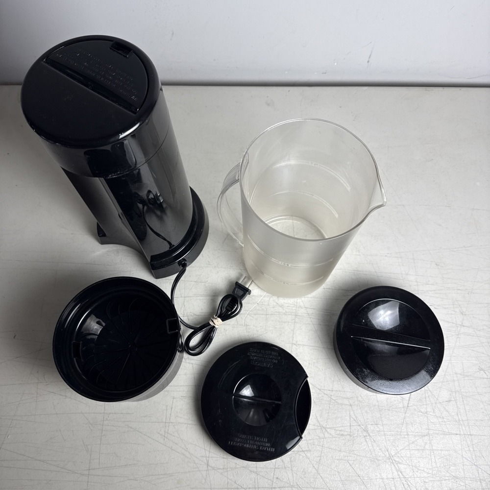 Mr. Coffee Iced Tea & Iced Coffee Maker TM1-BLK Black with Pitcher - Picture 6 of 7